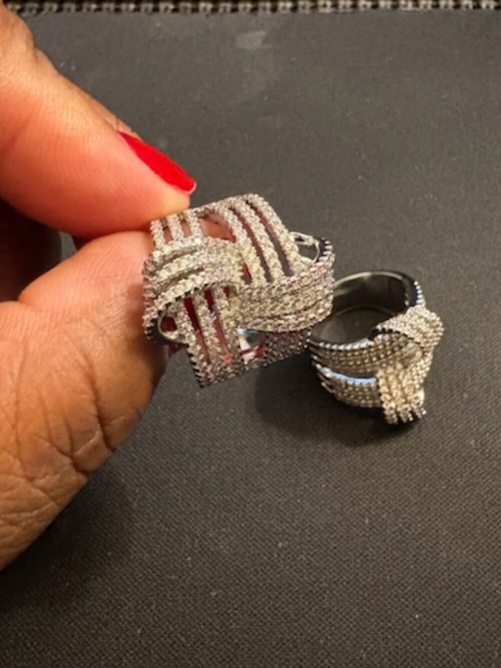 (2) Exquisite Cubic Zirconia Ring